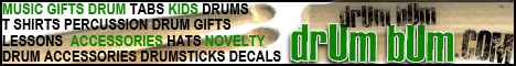 Drum Bum: T-shirts and Gifts for Drummers!